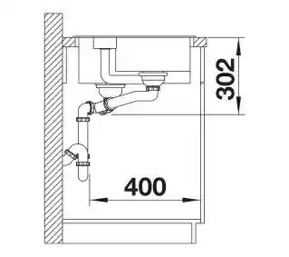 Blanco Zlewozmywak Collectis 6 S Silgranit 527058 Delikatny biały