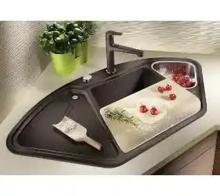 Blanco Zlewozmywak Delta II 525867 Czarny