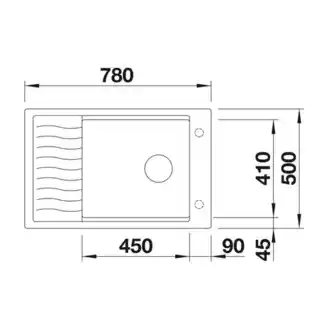 Blanco Zlewozmywak Elon XL 6 S 527252 Wulkaniczny szary