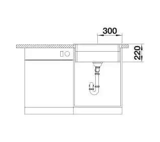 Blanco Zlewozmywak Etagon 6 524529 Antracytowy