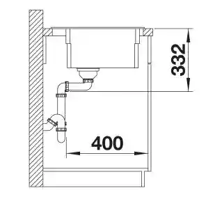 Blanco Zlewozmywak Etagon 6 524529 Antracytowy