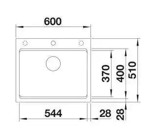 Blanco Zlewozmywak Etagon 6 524543 Biały