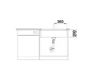 Blanco Zlewozmywak Etagon 700-U 527261 Wulkaniczny szary