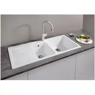 Blanco Zlewozmywak jednokomorowy z ociekaczem Naya 8 S 525785 Tartufo 50 x 116