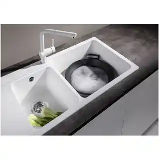 Blanco Zlewozmywak jednokomorowy z ociekaczem Naya 8 S 525785 Tartufo 50 x 116