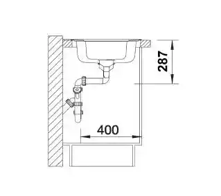 Blanco Zlewozmywak Lantos 6-IF 516676 Stal