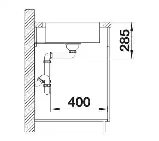 Blanco Zlewozmywak Lantos XL 6 S-IF Compact 523140
