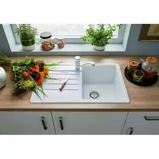 Blanco Zlewozmywak Legra 45 S Silgranit czarny odwracalny 526083