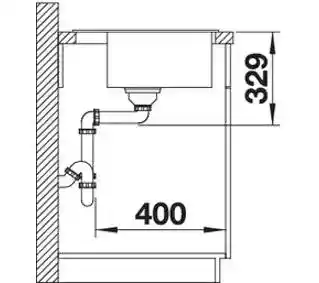 Blanco Zlewozmywak Legra 6 523334 Biały