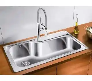 Blanco Zlewozmywak Plenta 514029 Srebrny