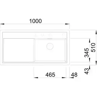 Blanco Zlewozmywak Zenar XL 6 S 523994 Antracyt