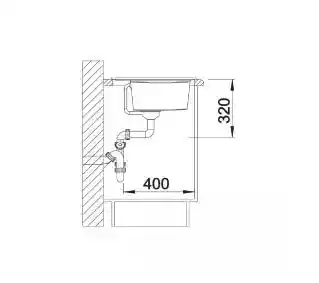 Blanco Zlewozmywak Zenar XL 6 S 527189 Delikatny biały