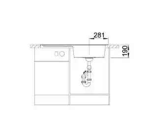 Blanco Zlewozmywak Zenar XL 6 S 527189 Delikatny biały