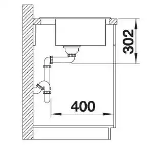 Blanco Zlewozmywak Zenar XL 6 S Compact 526052 Czarny