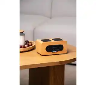 Blaupunkt DR10CR Radio FM, DAB+ Bluetooth Brązowy Radioodbiornik