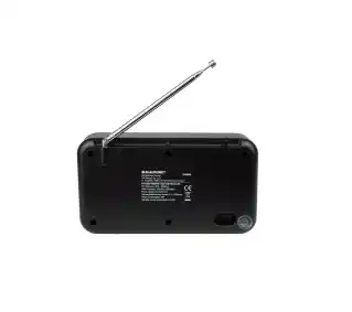 Blaupunkt DR8BK Radio FM, DAB+ Bluetooth Czarny Radioodbiornik