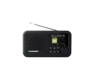Blaupunkt DR8BK Radio FM, DAB+ Bluetooth Czarny Radioodbiornik