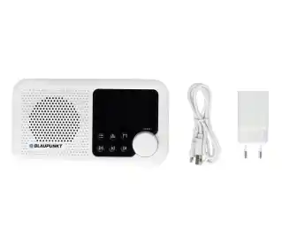Blaupunkt DR8WH Radio FM, DAB+ Bluetooth Biały Radioodbiornik