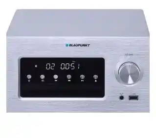 Blaupunkt MS70BT mini wieża, 140W, Bluetooth, CD, USB, tuner FM PLL, srebrna