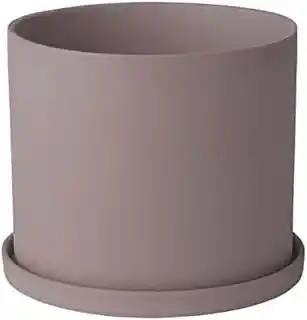Blomus doniczka na zioła Pewter 65974, osłonka na doniczkę, one size