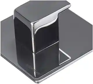 Blomus Wieszak na ręczniki Menoto, polerowany stal nierdzewna, bez wiercenia, mocowanie na taśmę, nowoczesny design