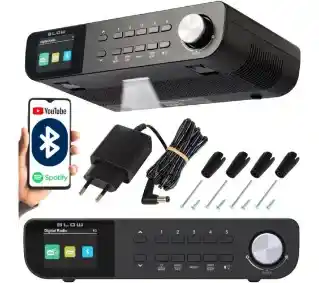 BLOW RK1 77-570 Radio FM DAB+ Bluetooth Czarny Radioodbiornik
