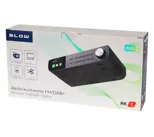 BLOW RK1 77-570 Radio FM DAB+ Bluetooth Czarny Radioodbiornik