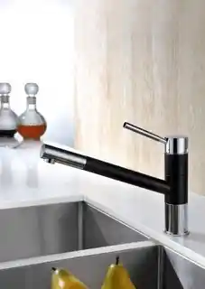 Blue Water Bateria DELAWARE 44 czarny metalic kuchenna