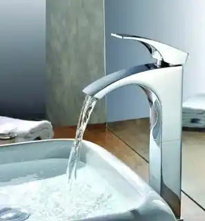 Blue Water Liwia bateria umywalkowa wysoka chrom LIW-BUW.050C