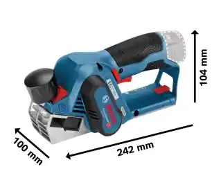 Bosch GHO 12V-20 akumulatorowy strug, 12V, 20mm głębokości, profesjonalny, model 0 601 5A7 000