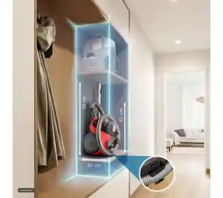 Bosch BGC05RD2H 700W Szczotka do parkietów Odkurzacz bezworkowy