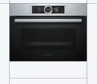 Bosch CSG656BS2 Srebrno-czarny piekarnik parowy