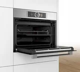 Bosch CSG656BS2 Srebrno-czarny piekarnik parowy