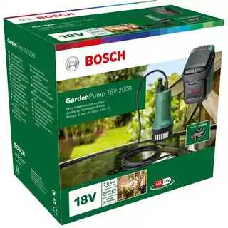 Bosch GardenPump 18V-2000 06008C4202 Pompa ogrodowa
