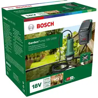 Bosch GardenPump 18V-2000 06008C4203 Pompa ogrodowa