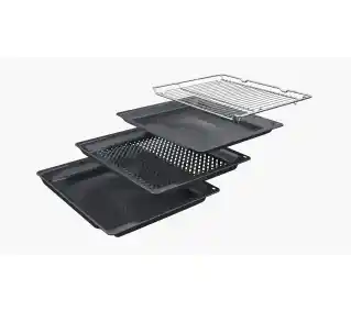 Bosch HRG532EB3 Termoobieg AirFry Czarny Piekarnik elektryczny parowy
