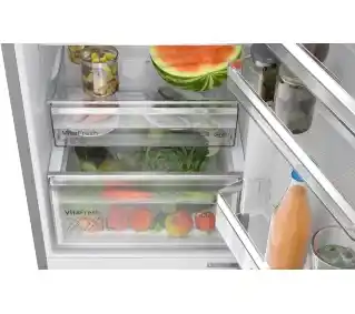 Bosch KGN392LAG Pełny No Frost 203cm Komora świeżości Srebrny Lodówka
