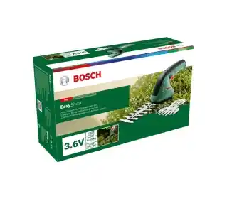 Bosch Nożyce akumulatorowe do krzewów trawy żywopłotu EasyShear 0600833303