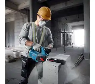 Bosch Piła elektryczna GAC 250 1200W 250mm, do bloczków z betonu komórkowego, marka Bosch, model GAC 250, numer seryjny 06012B6020