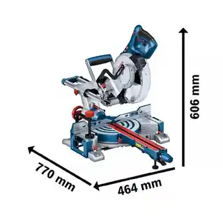 Bosch Professional GCM 305 216 D pilarka ukosowa, tarcza 305 mm, głębokość cięcia 70 mm, moc 1500 W