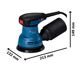 Bosch Professional GEX 125 0 601 3A8 020 Szlifierka mimośrodowa
