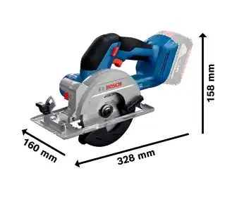 Bosch Professional GKS 18V-51 0 601 9M3 122 Pilarka tarczowa