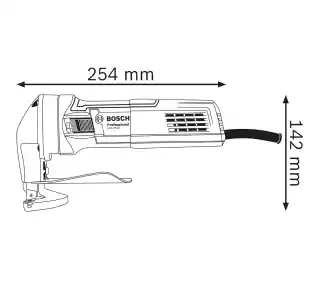 Bosch Professional GSC 75-16 0 601 500 500 Nożyce elektryczne