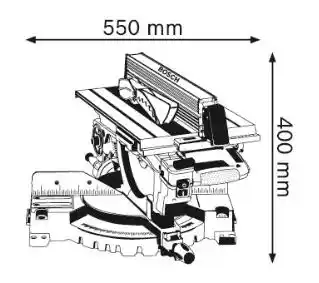 Bosch Professional GTM 12 JL Ukośnica