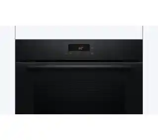 Bosch Serie 2 HQG572EB4 Termoobieg AirFry Czarny Piekarnik elektryczny parowy