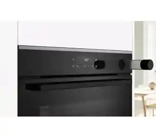 Bosch Serie 4 HRG272EB3 Termoobieg AirFry Czarny Piekarnik elektryczny parowy