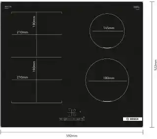 Bosch Serie 4 PVS611BB6E 59,2cm Płyta indukcyjna