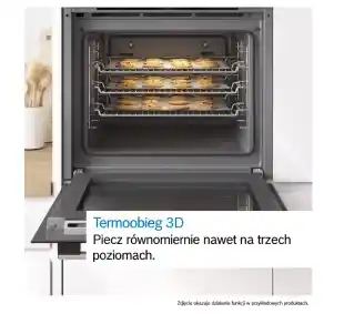 Bosch Serie 6 HBG536EW4 Termoobieg Biały Piekarnik elektryczny