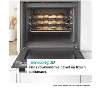 Bosch Serie 6 HBG537FB4 Termoobieg Czarny Piekarnik elektryczny