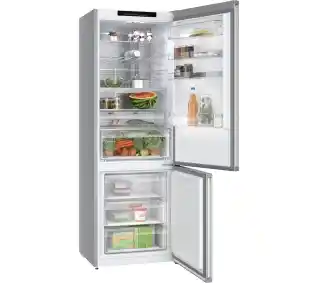 Bosch Serie 6 KGN494ICF Pełny No Frost 203cm Komora świezosci Stal szczotkowana Lodówka